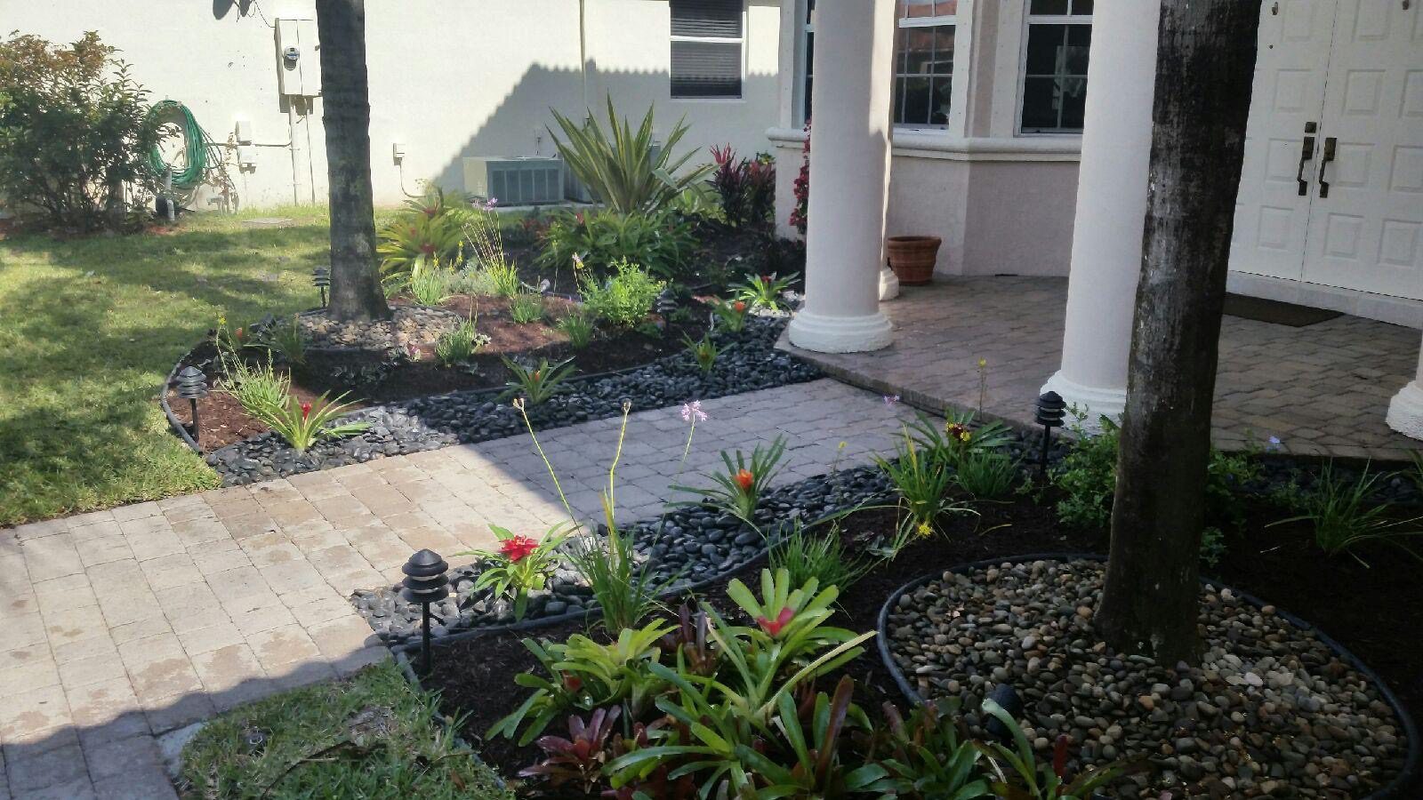 landscaping curb appeal before after